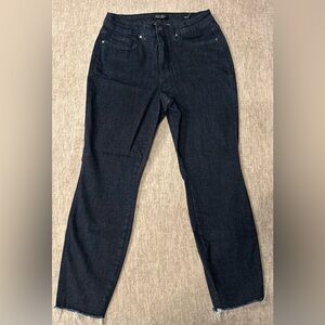 Judy Blue size 14W, skinny jeans. Dark wash.